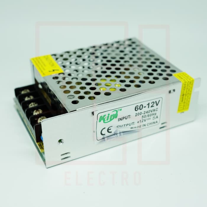Power Supply 12V 5 Ampere