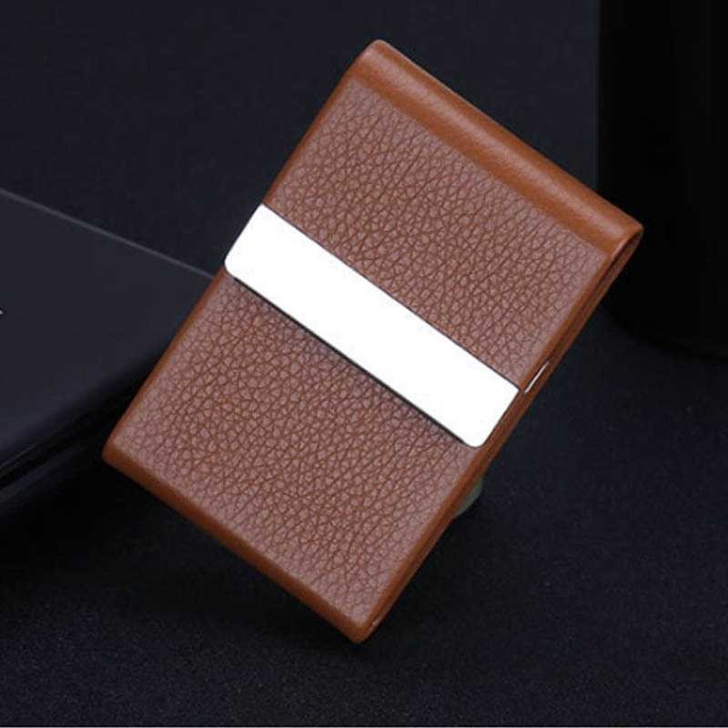 Kotak Bungkus Rokok Elegan Leather Cigarette Case Murah Tempat Penyimpanan Rokok