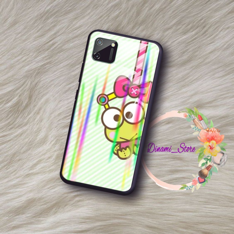 back case glass aurora Keroppi samsung Samsung J2prime G530prime A01 CORE A20 A30 A20s A50 DST297