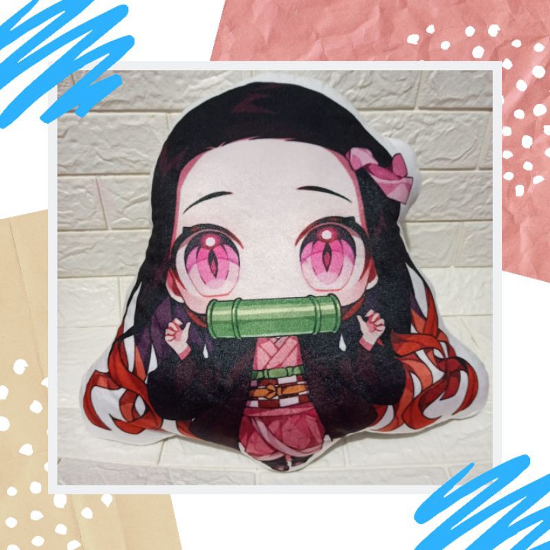 pillow bantal boneka plushie anime kimetsu no yaiba demon slayer nezuko