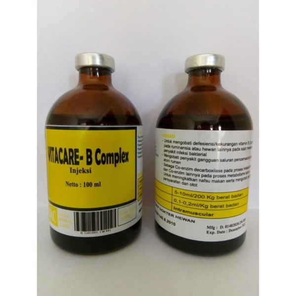 VITACARE B COMPLEX Inj Vitamin B Complex