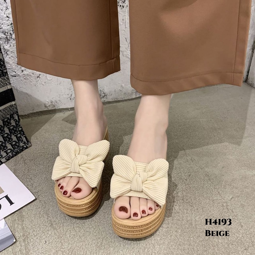 PRF Wedges sandals Ribbon H4193