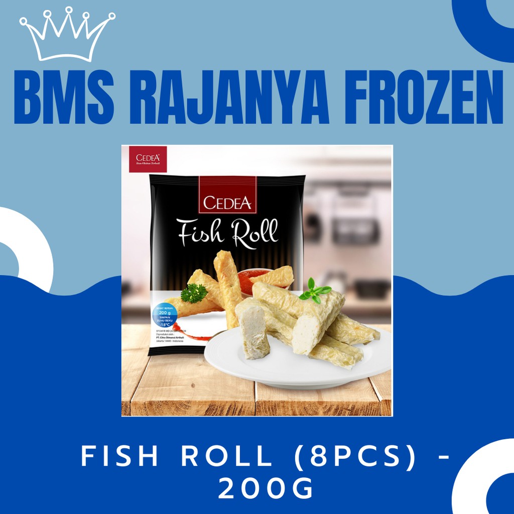 

CEDEA FISH ROLL (8PCS) - 200 GR