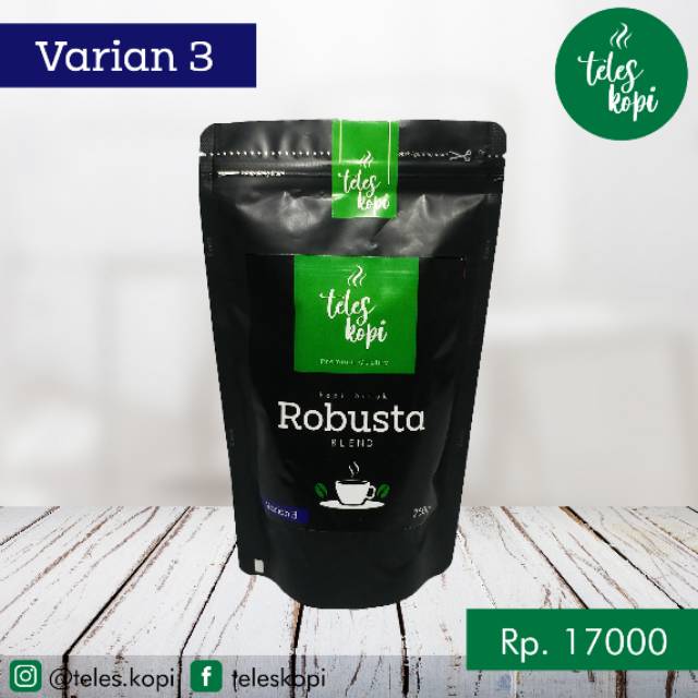 

Kopi Bubuk "teles kopi" varian 3