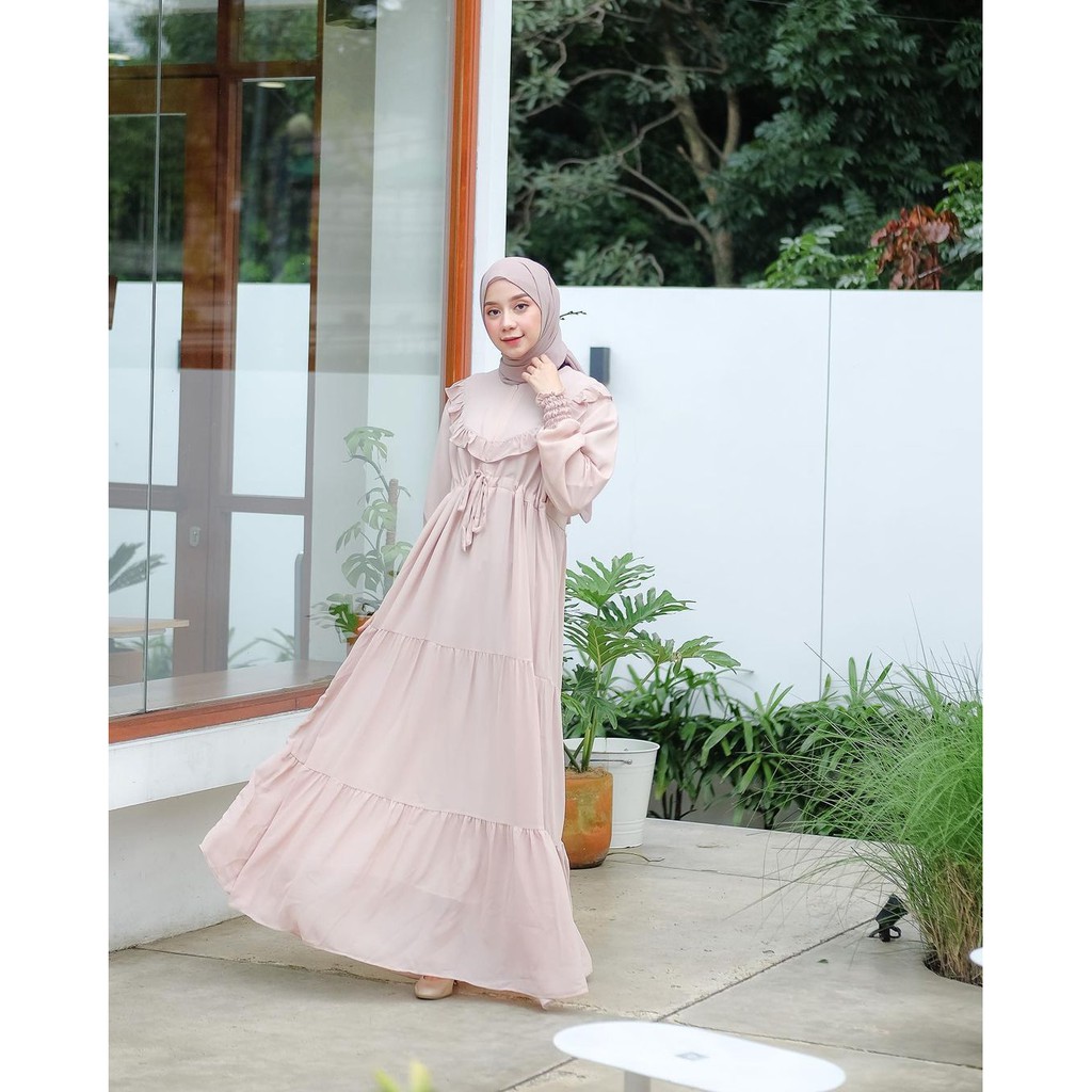 100% REALPICT syarla dress terbaru // harga promo bahan ceruty babydoll