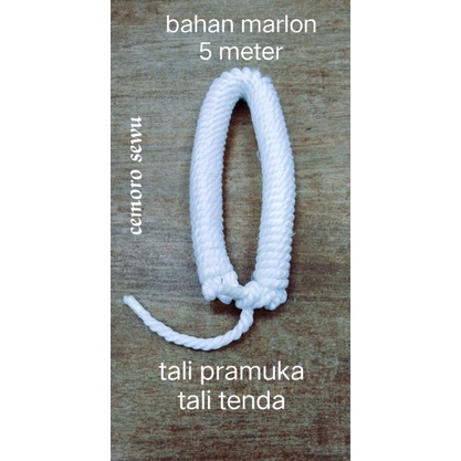 tali tambang pramuka bahan marlon 5 meter tali tenda