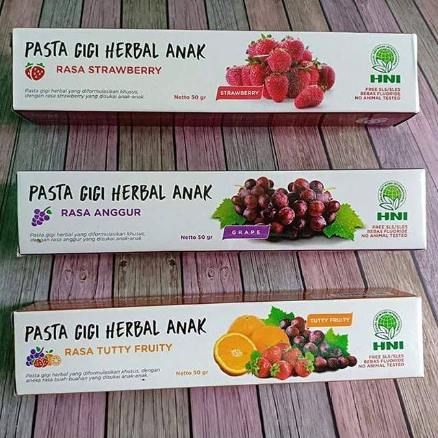 PASTA GIGI HERBAL ANAK HNI HPAI