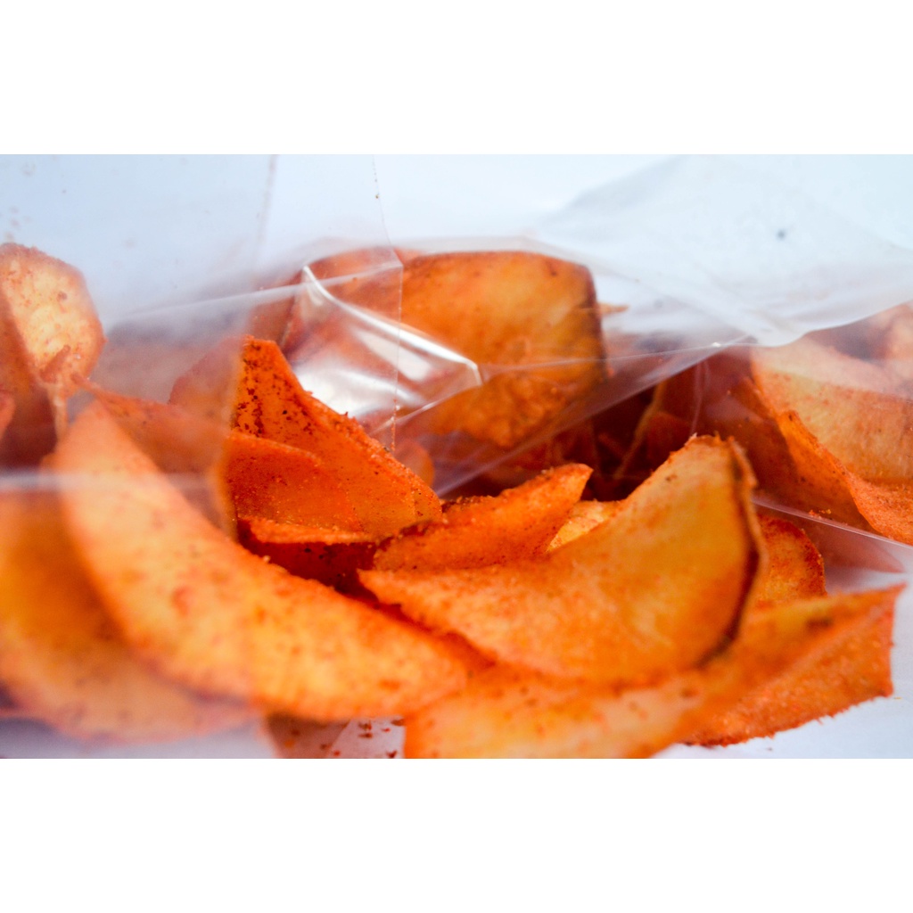 

Keripik Singkong Pedas(Keripik Setan) 50 gram - 500 gram