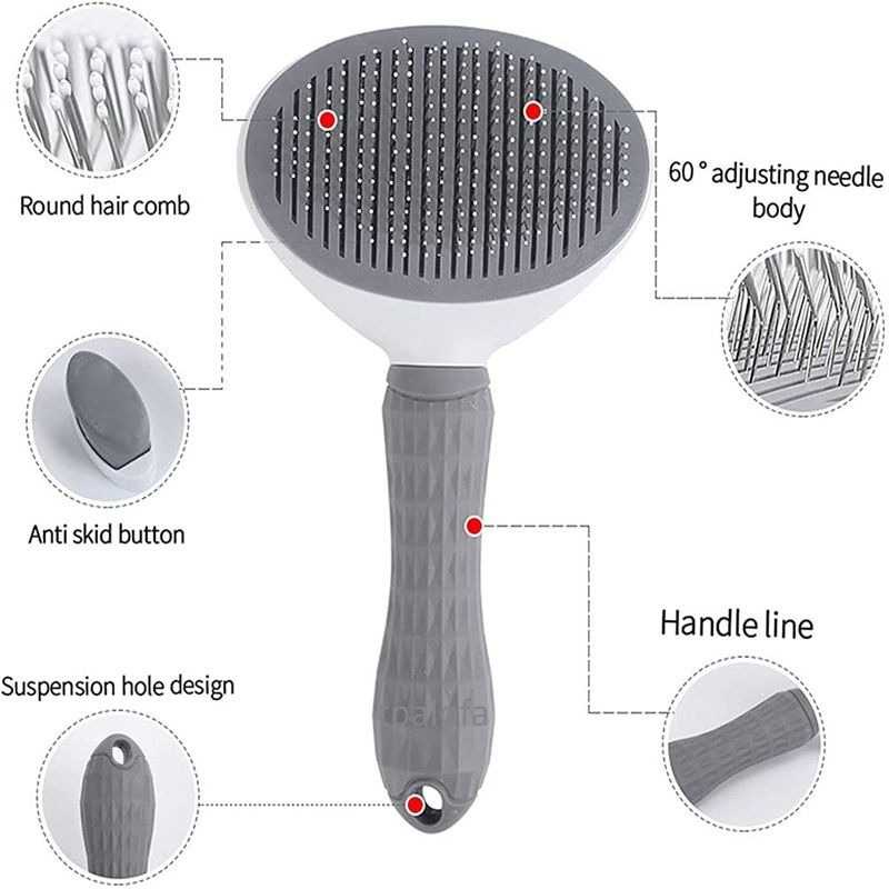 Sisir Rambut Binatang Peliharaan Hair Removal Grooming