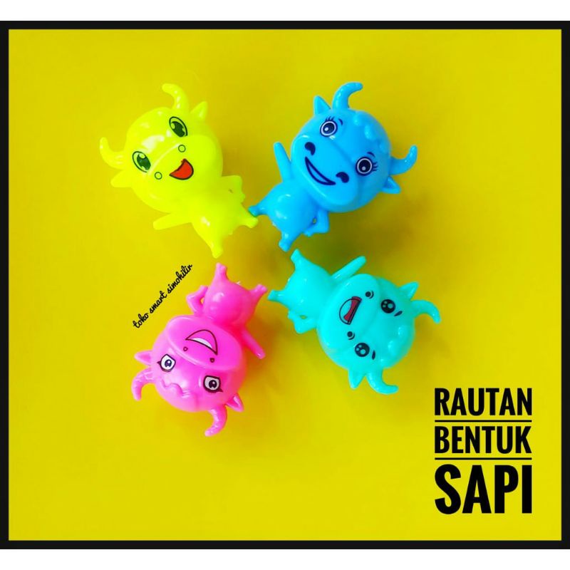 

rautan pensil bentuk sapi/rautan lucu/rautan sapi