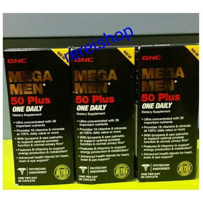 GNC MEGA MEN 50 PLUS ONE DAILY