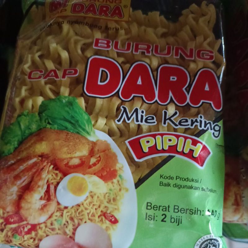 mie pipih 140gr isi 2biji