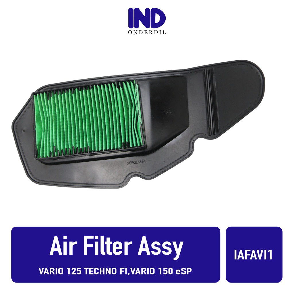 Filter-Saringan-Busa Udara-Hawa-Air Assy Vario 125 FI-F1-Techno-Helm In &amp; Vario 150 eSP K59