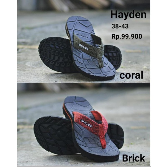 sandal jepit-sandal omiles-hayden-sandal karet.