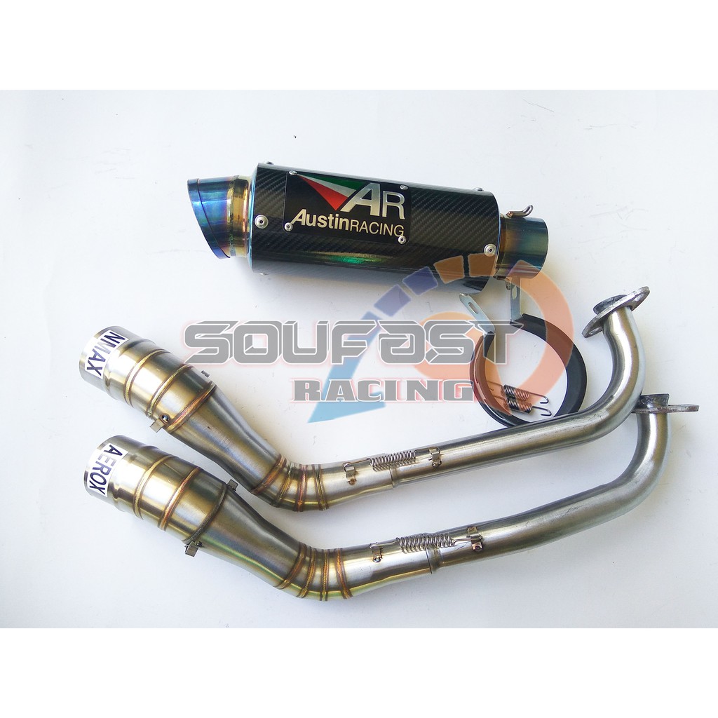 knalpot nmax aerox vario pcx pcx160 beat scoopy xmax lexi mio adv xeon genio Austin racing-aerox