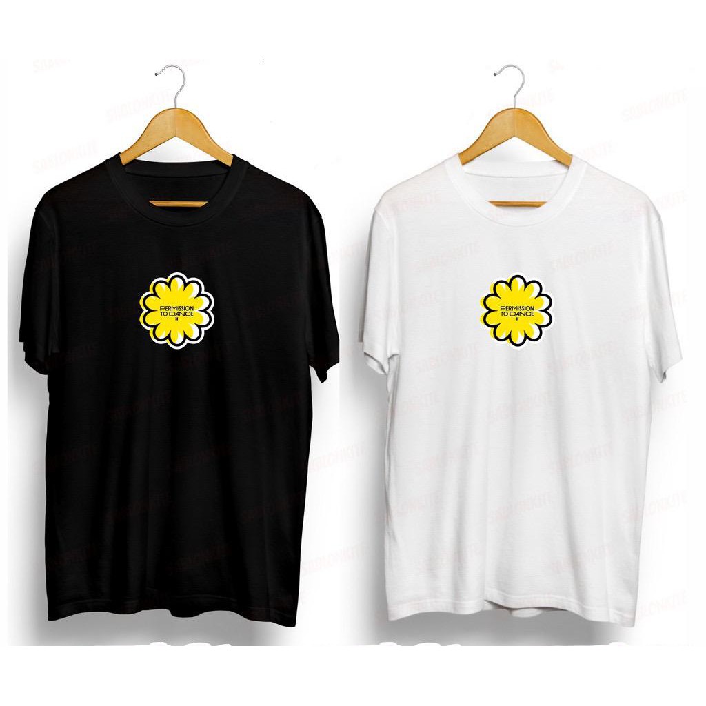 Tshirt Permission To Dance BTS Flower