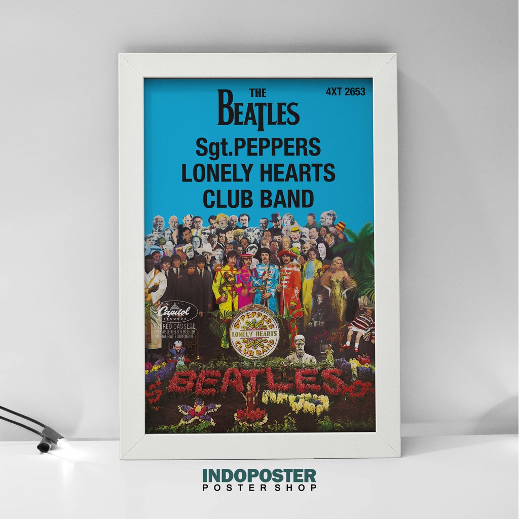 Poster Musik Band The Beatles Sgt Pepper's Lonely Hearts Club Band