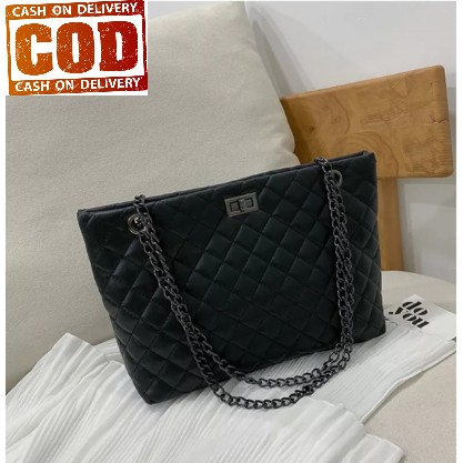 Tas Wanita Elegant Hitam & Putih