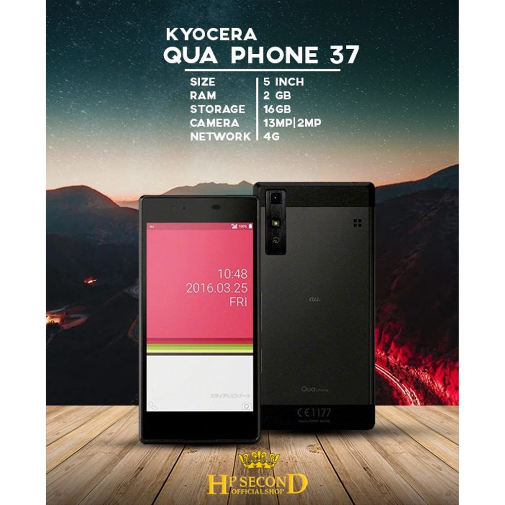 KYOCERA QUA PHONE KYV 37 16 GB AU MULUS