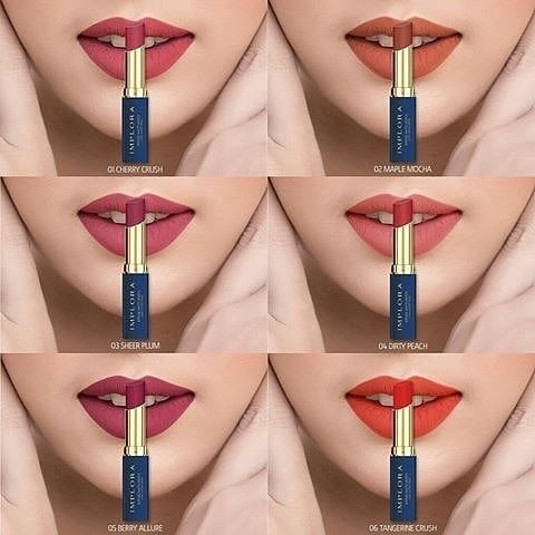 (NEW) IMPLORA Intense Matte Lipstick Long Lasting ORI BPOM / Lipstick BY AILIN
