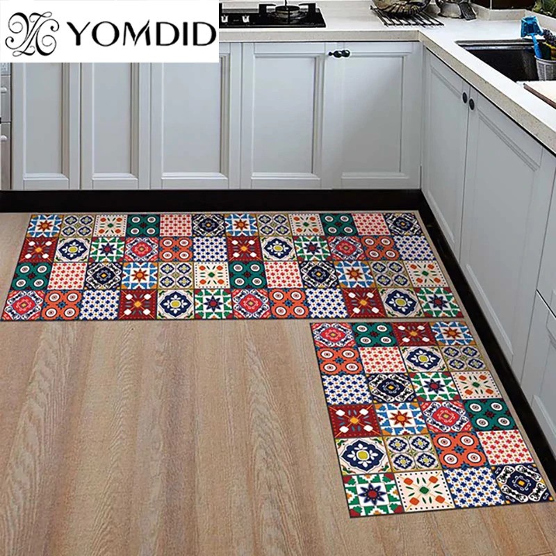 Keset Dapur Anti-slip Living Room Kitchen Balcony Rug