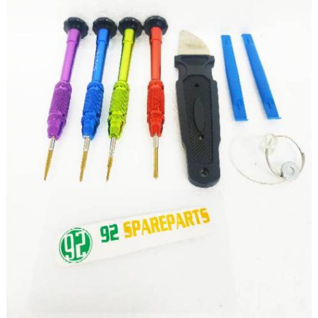 TOOLS SET OBENG SET UNIVERSAL BUAT SEMUA JENIS IPHON &amp; ANDROID (9 IN 1)