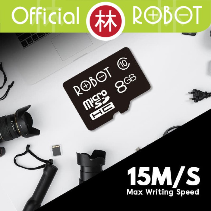 Robot RT8G Memory Card 8GB Class 10 TF Card Chip