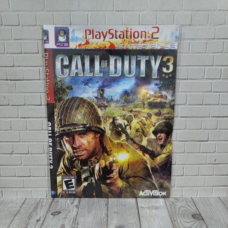 CD  KASET KOPAB PS2 Call OF DUTY 3