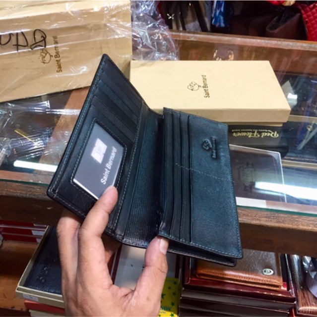 dompet keren bahan kulit asli berkualitas model lipat buku ukuran panjang #dompet #dompetkulit #dompetkeren