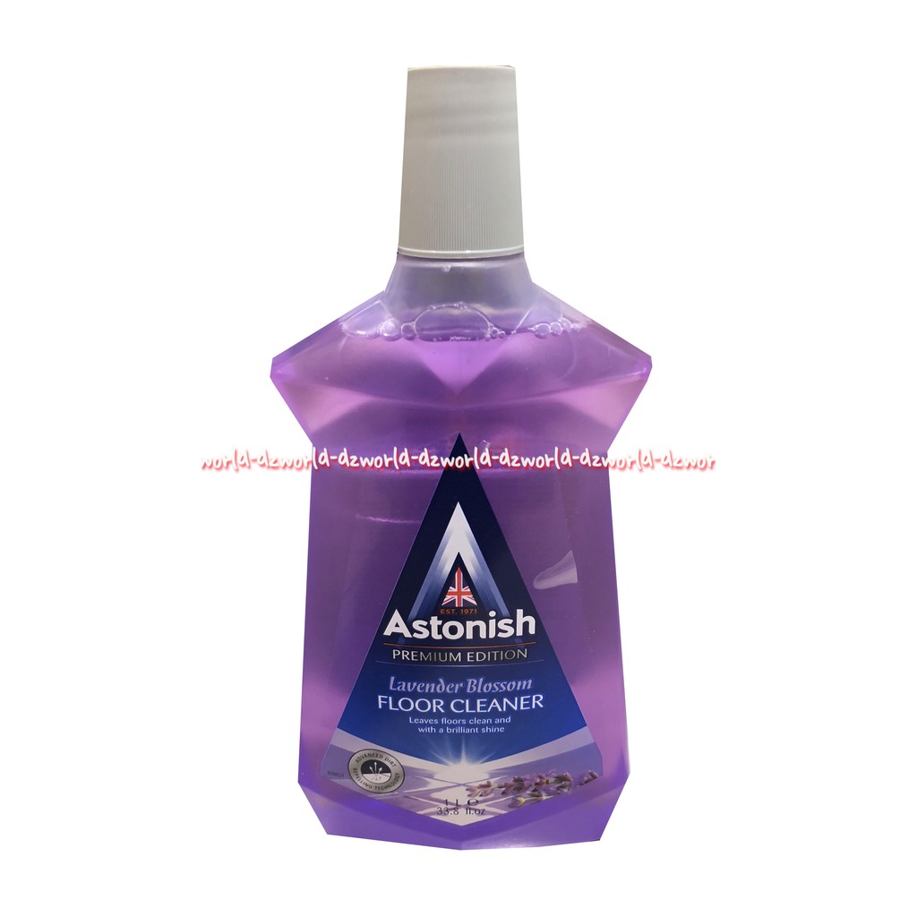 Astonish Floor Cleaner Lavender Blossom 1L Cairan Pembersih Lantai Ungu Purple Astonih Lafender Floors Cleanser