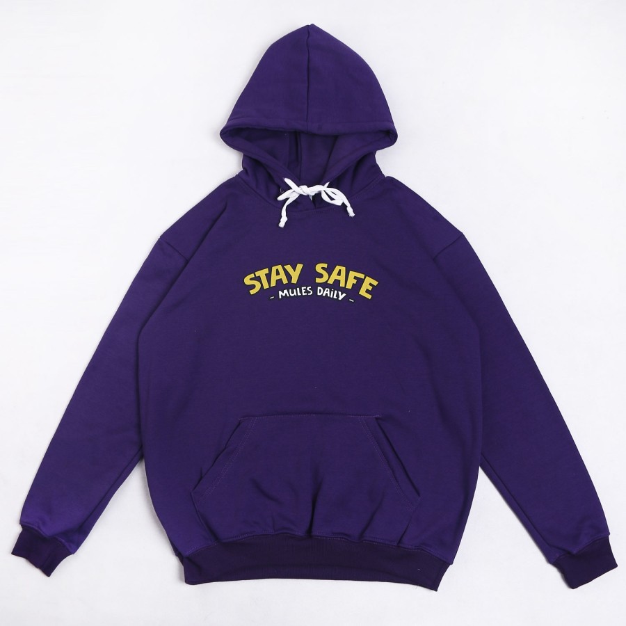 HOODIE PULLOVER HEYHO STAF SAFE PURPLE