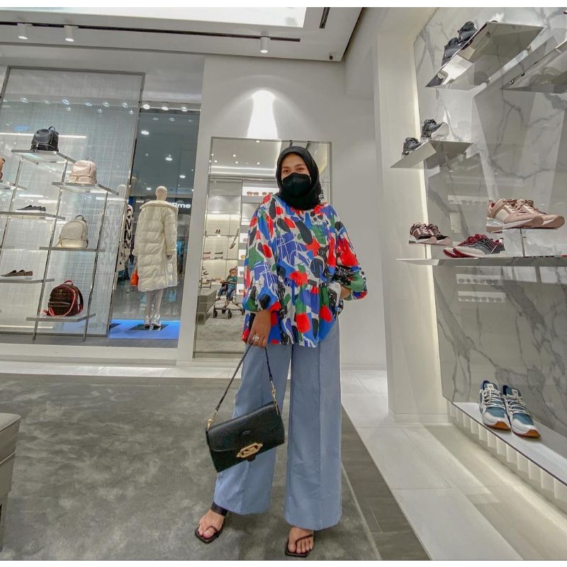 SALE !! Nadjani - New Nira White Blue