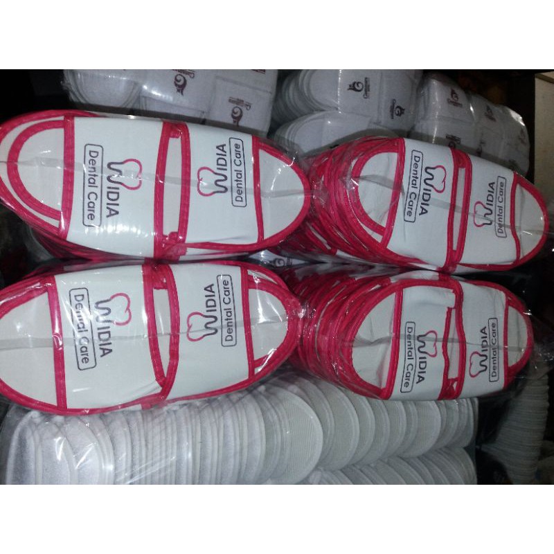 COSTUM SABLON SANDAL LANTAI /HOTEL SEPOND 4 ML MIN ORDER 100 PASANG-2