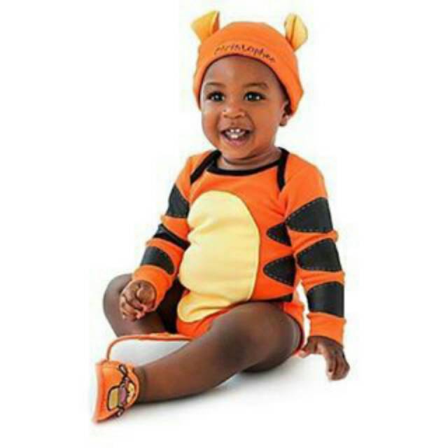 Baby Romper Tiger 2in1