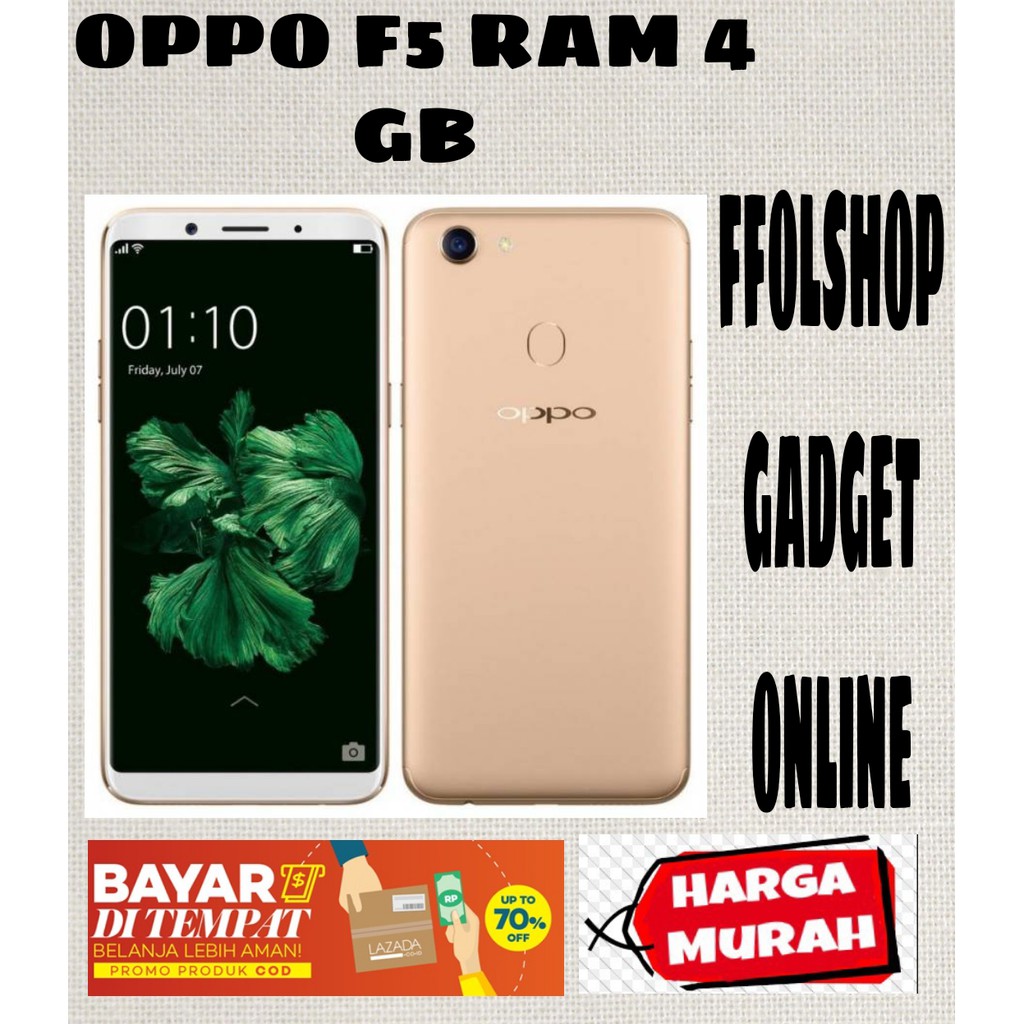OPPO F5 RAM 4/64 GB [ MURAH MERIAH, GRESS DAN SEGEL BARU ]