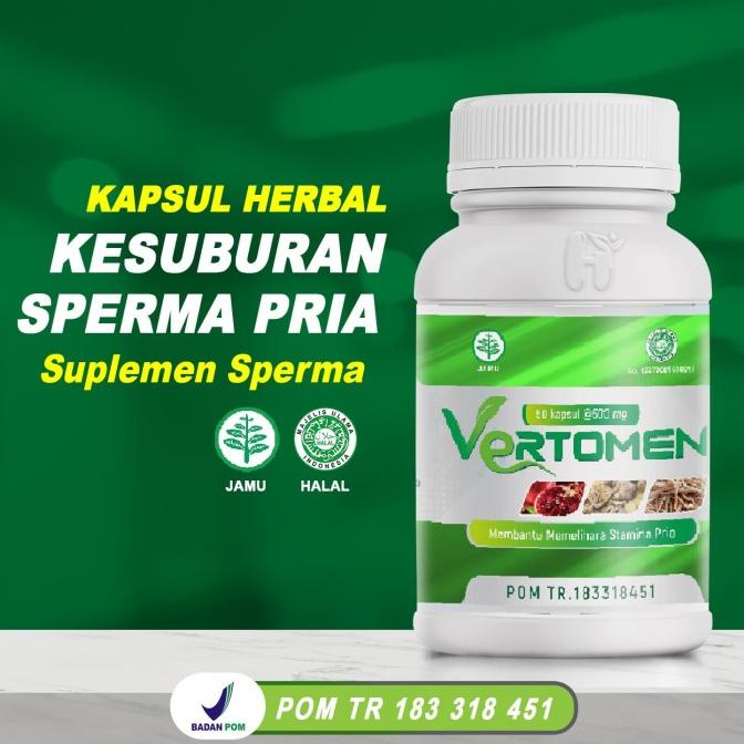 TERMURAH VERTOMEN Obat Herbal Mani encer Asli