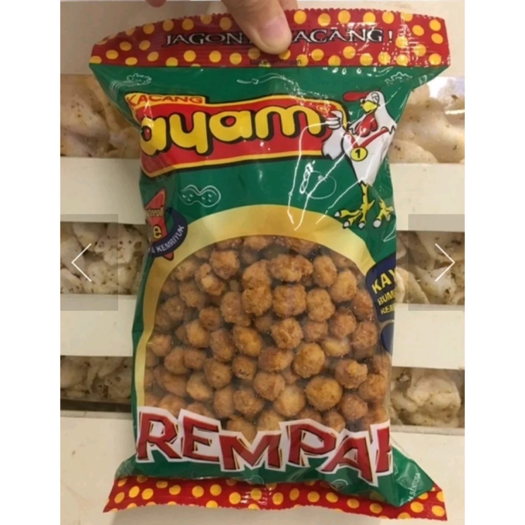 

Kacang Disco Ayam Rempah Khas Makassar 450 Gram