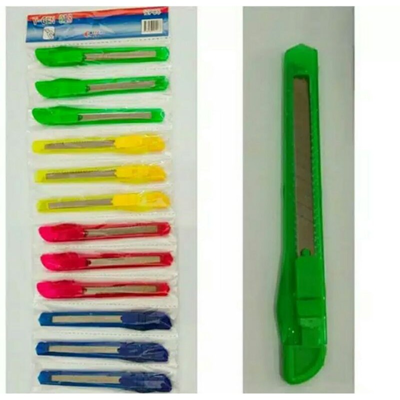

PISAU CUTTER KECIL 12,5CM (PERLUSIN)