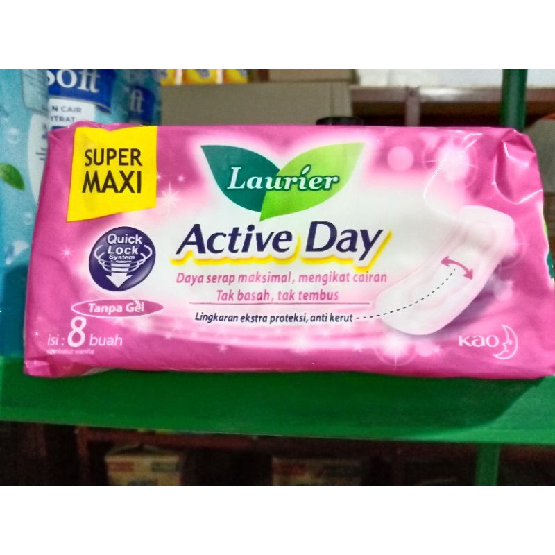 pembalut laurier active day