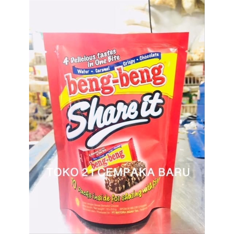 

Beng Beng SHARE IT 10 pcs inside | Bengbeng Coklat Cokelat Murah Promo