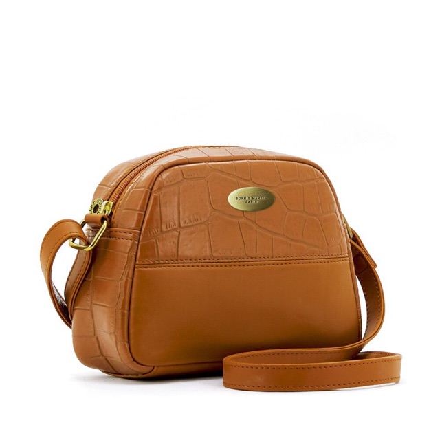 TAS SELEMPANG WANITA SOPHIE MARTIN DELAROSA T3984C3 KULIT COKLAT