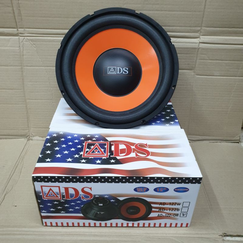 Subwoofer ADS AD 122 - 12 Inch - Double Coil - Subwofer mobil murah