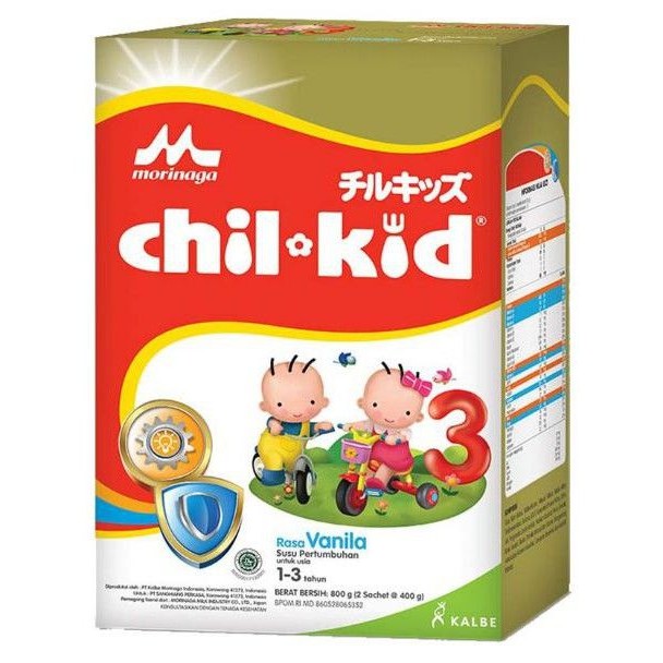 

Morinaga chil kid 3 chilkid madu vanila 800 gr chil-kid