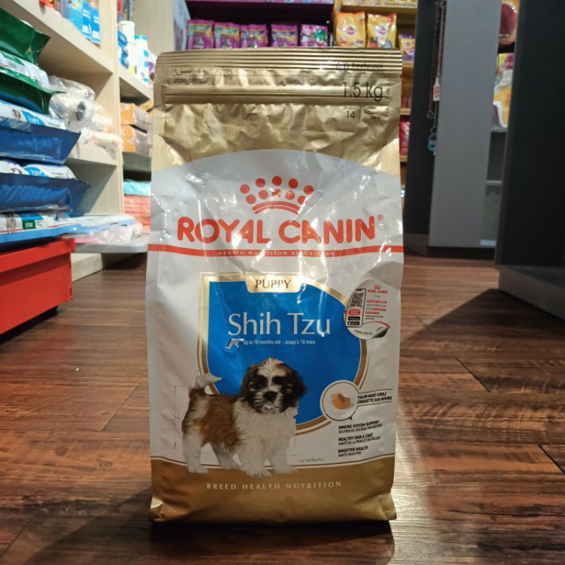 Royal Canin Shih Tzu Puppy 1.5kg Rc Makanan Anjing Shihtzu Anakan