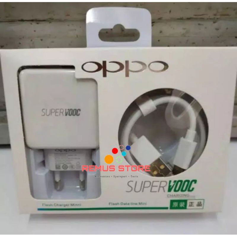 CHARGER CASAN CAS OPPO RENO 3 OPPO A5 2020 OPPO A9 2020 TYPE C SUPER VOOC 4.0A ORIGINAL