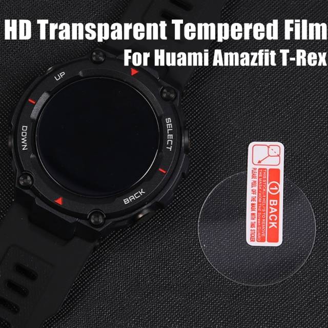 Tempered glass AMAZFIT TREX T-REX 1 2 pro anti gores screen guard kaca