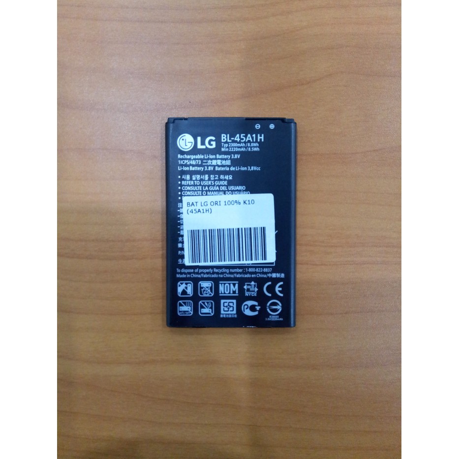 BATERAI LG K10 (BL45A1H) ORI