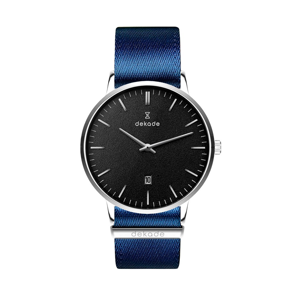 Jam Tangan Pria Wanita Dekade Time Metropolis Black - Nato