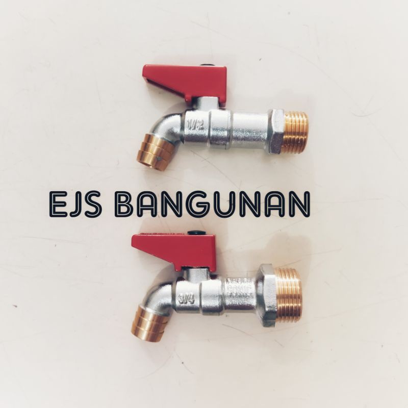 Kran Tembok Paorisonic Gagang Pendek / Kran Air / Keran Taman