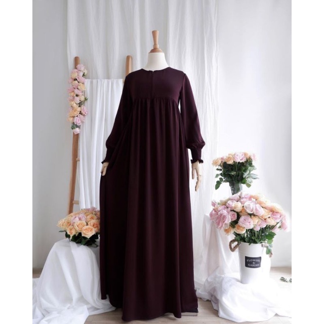 Auroraclo amara silk dress
